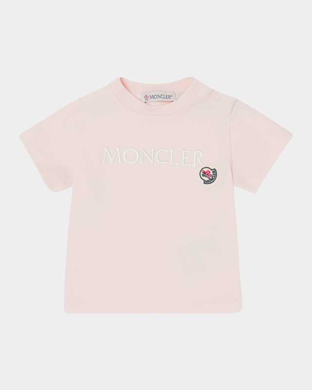 Girl's Logo Embroidered T-Shirt, Size 12M-3